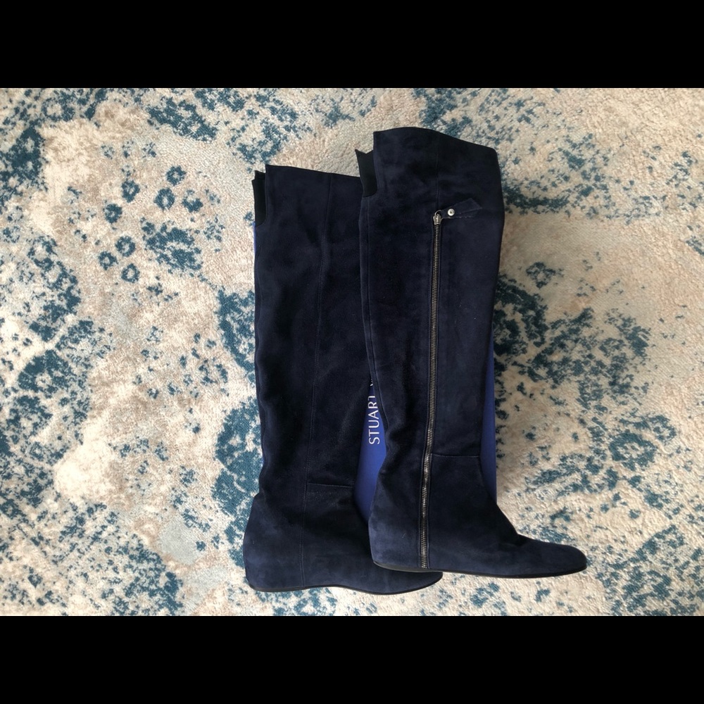 Stuart Weitzman Suede Over-The-Knee Boots